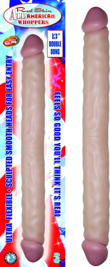 ALL AMERICAN DOUBLE DONG FLESH 13IN  