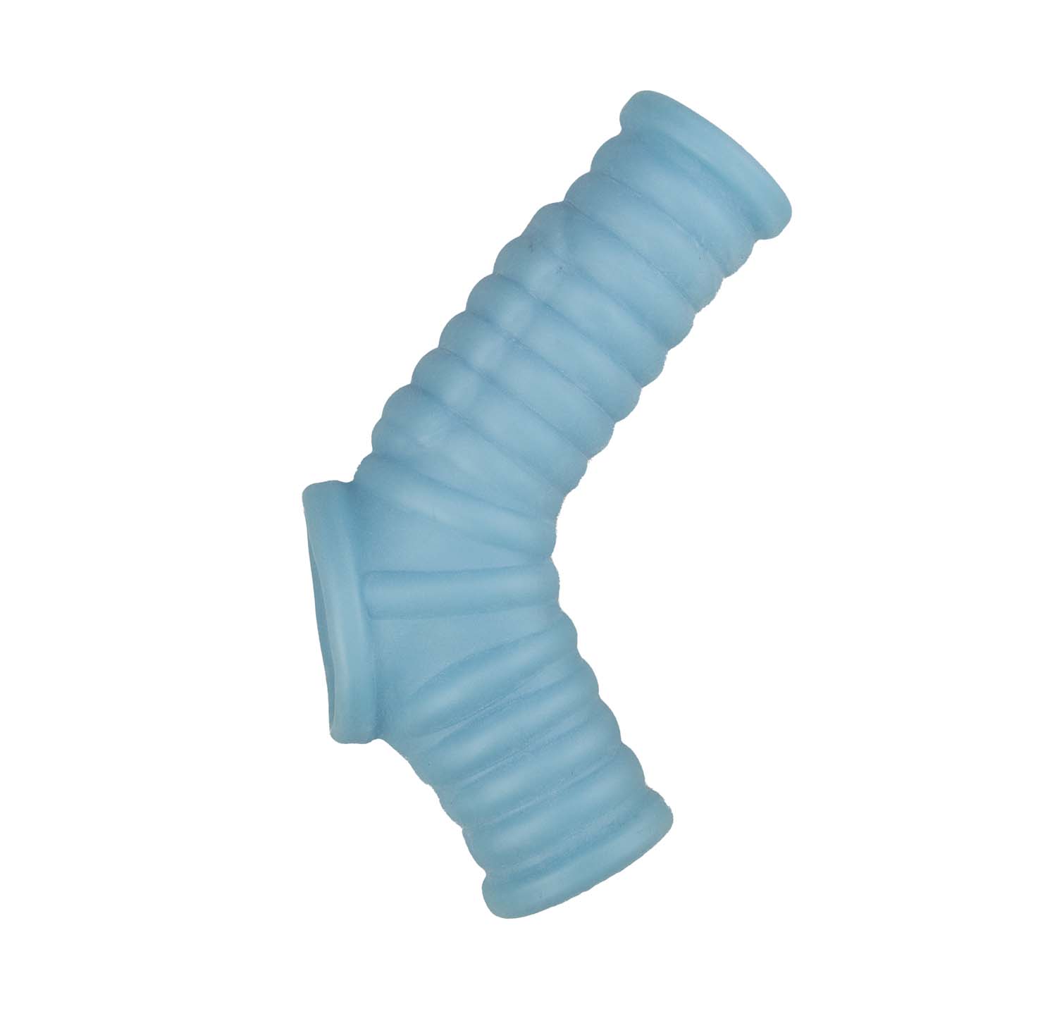 Vibrating Power Sleeve Ribbed Fit - Blue - Image 2