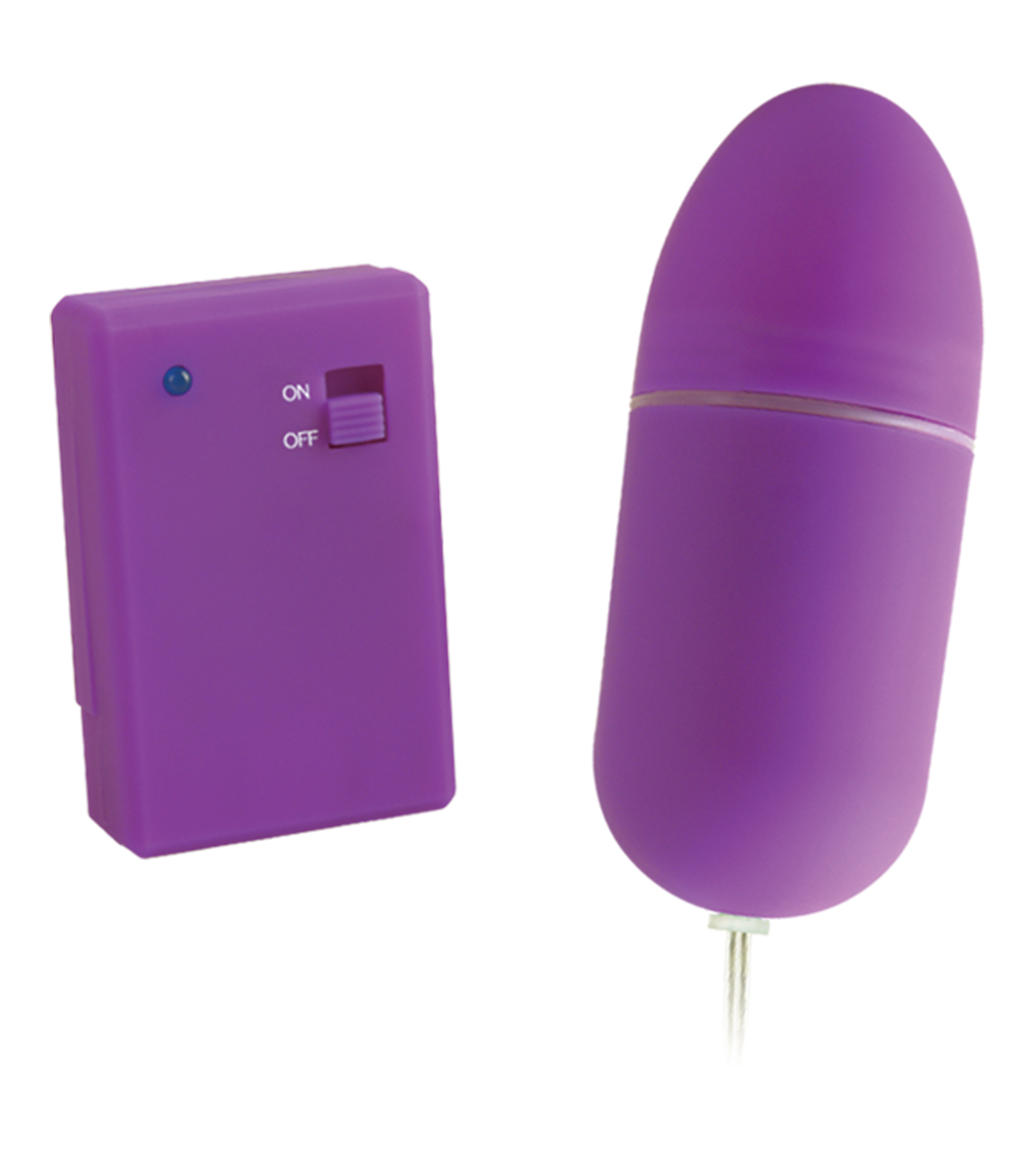 NEON LUV TOUCH REMOTE CONTROL BULLET PURPLE 