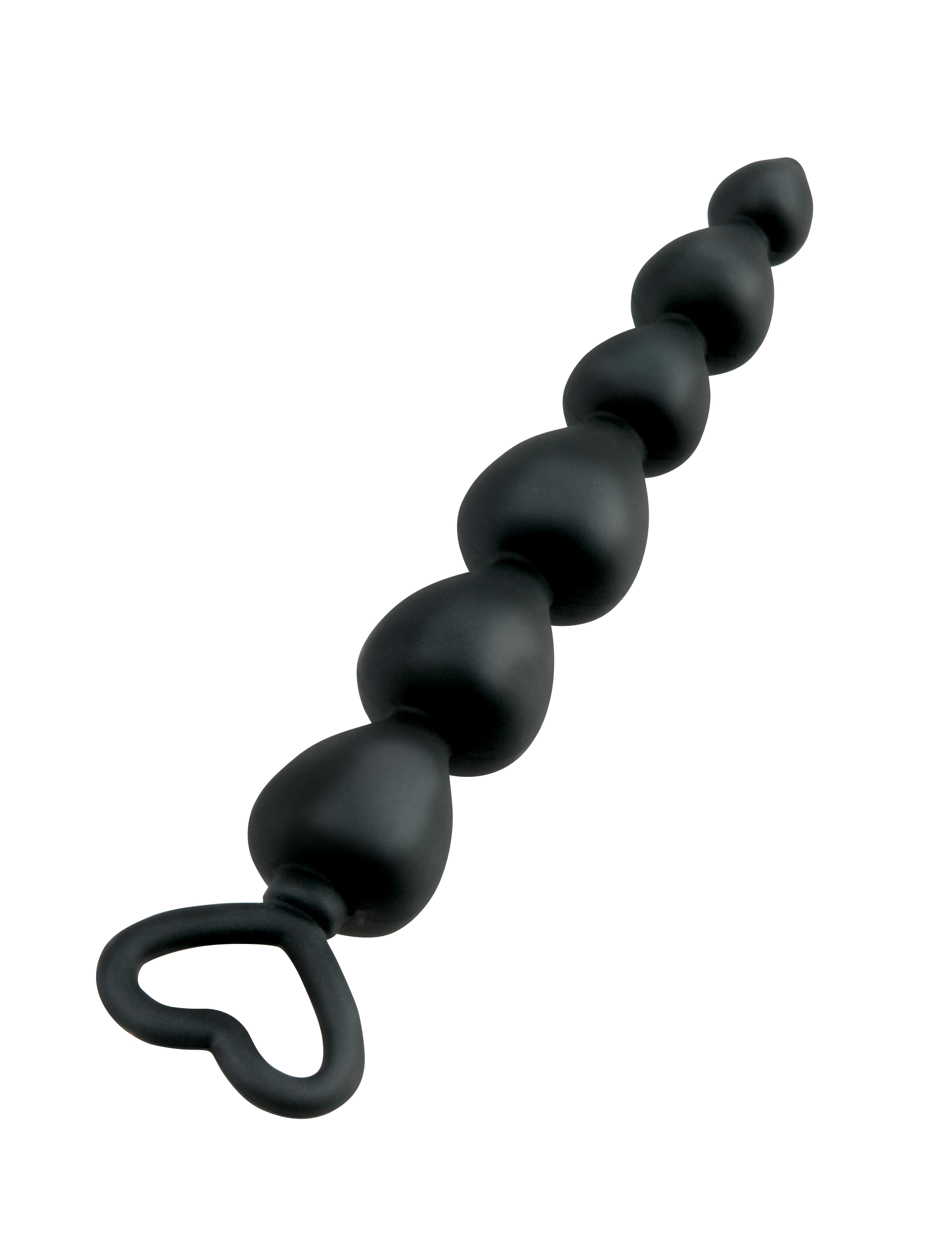 Анальный вибростимулятор с гибким хребтом Pipedream Anal Fantasy Flexa-Pleaser Power Beads, черный 4654-23 PD - PipeDream - Анальные ёлочки - Купить