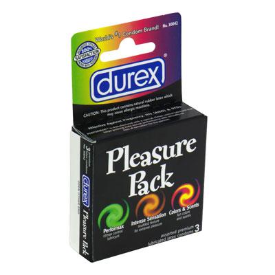 DUREX PLEASURE PACK 3PK  - R30042