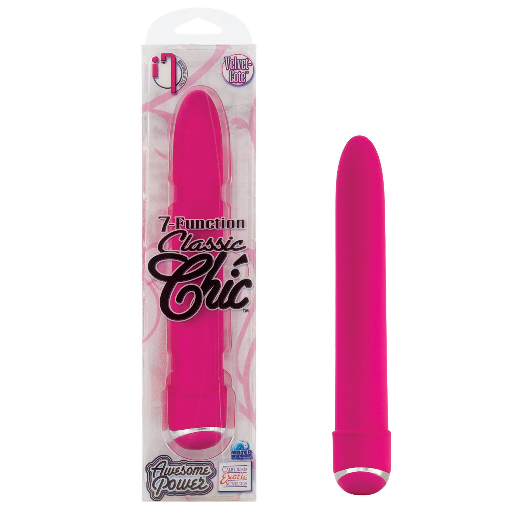 7 Function Classic Chic 6" Pink - SE049930