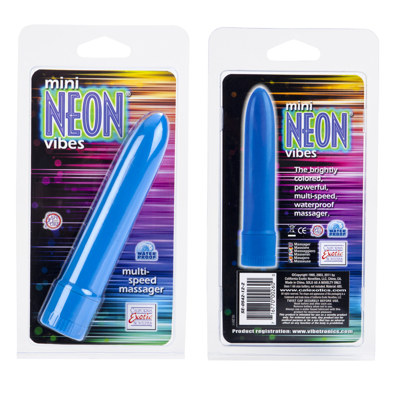 Mini Neon Ms Vib Blue 4.5" 