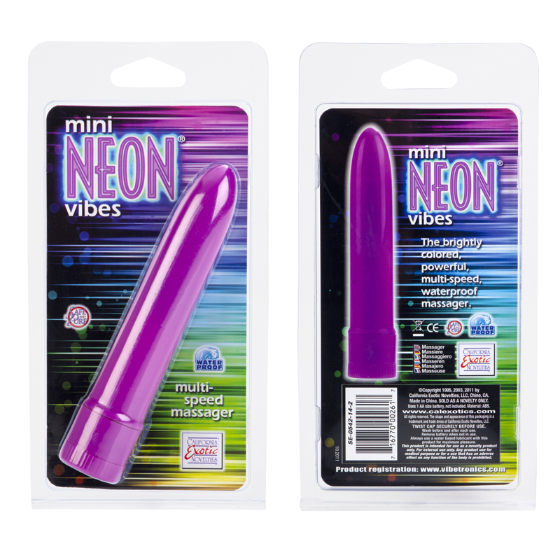 Mini Neon Ms Vib Purple 4.5" 