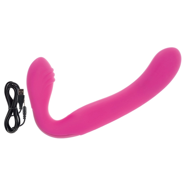 RECHARGEABLE LOVE RIDER STRAP ON PINK - SE149955
