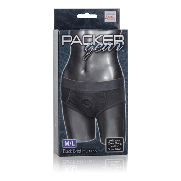 Packer Gear Black Brief Harness M/L - SE157510