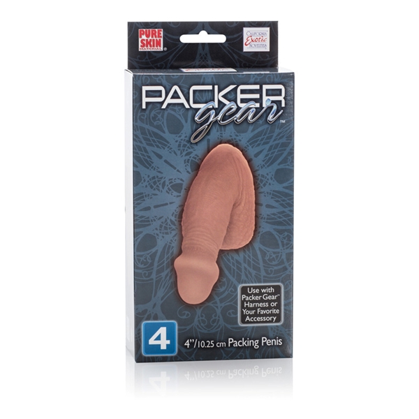 Packer Gear Brown Packing Penis 4" 