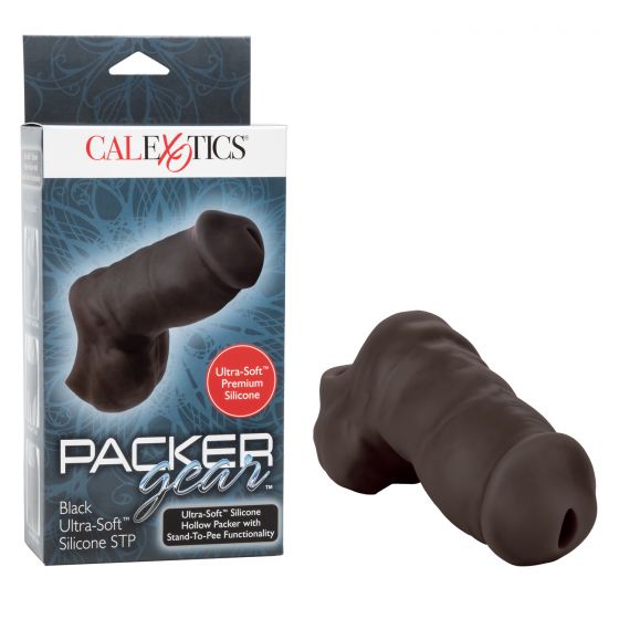 PACKER GEAR 5IN ULTRA SOFT SILICONE STP BLACK 