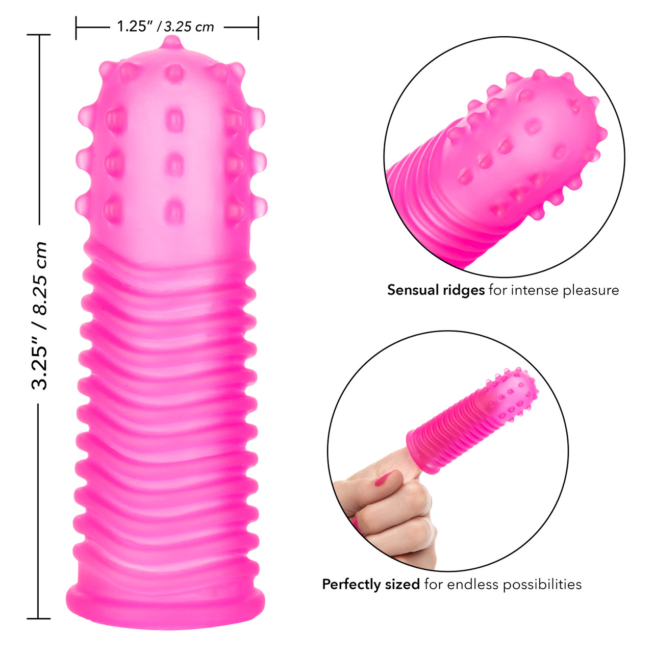 Intimate Play Finger Tingler - Pink - Image 5