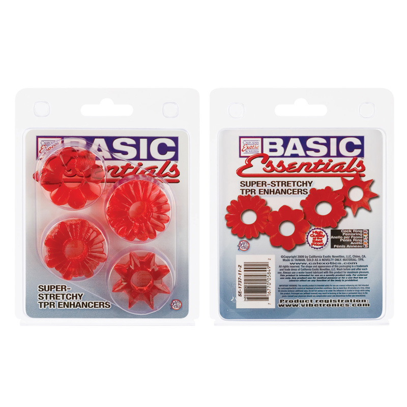 Basic Essentials 4 Pack Red - SE173711