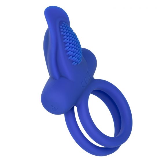 SILICONE RECHARGEABLE DUAL PLEASER ENHANCER 
