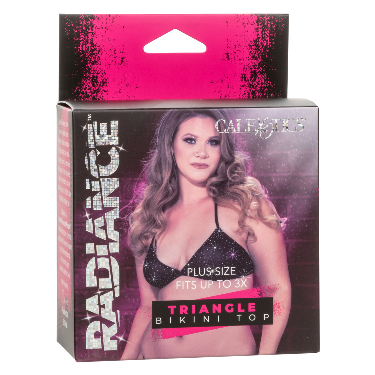Radiance Plus Size Triangle Bikini Top - Image 3