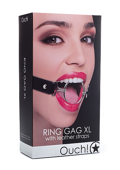 RING GAG XL BLACK  