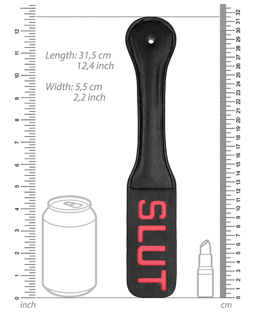 Ouch! Paddle Slut - Black - Image 5