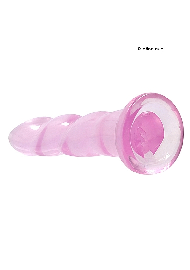 Realrock Non-realistic 7IN Dildo - Pink - Image 4