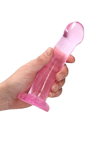 Realrock Non Realistic Dildo W Suction Cup 6.7IN - Pink - Image 5