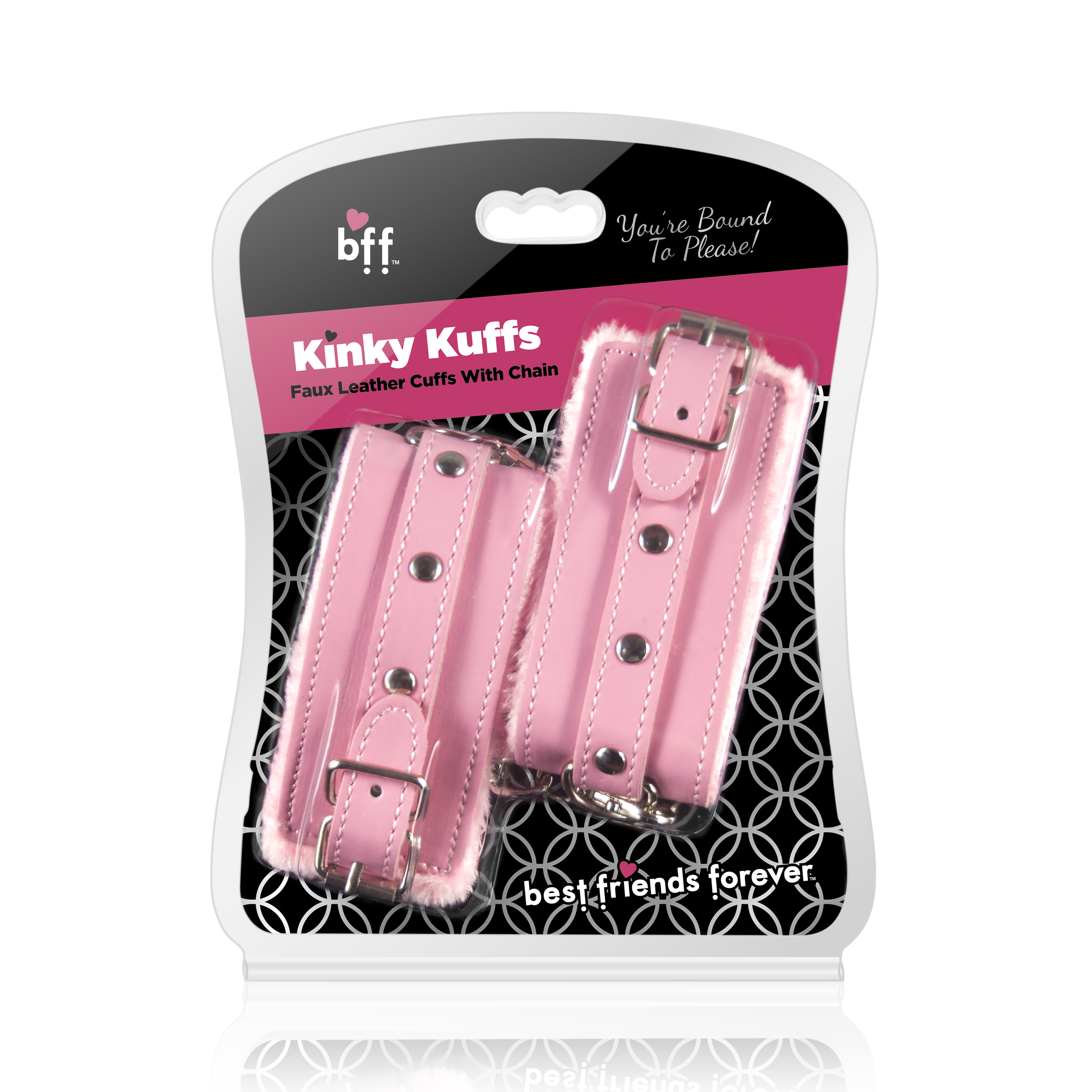 BFF Kinky Kuffs Pink - SIN61021