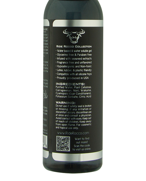 Ride Rocco Water Based Lube 4.2 Oz - Image 2