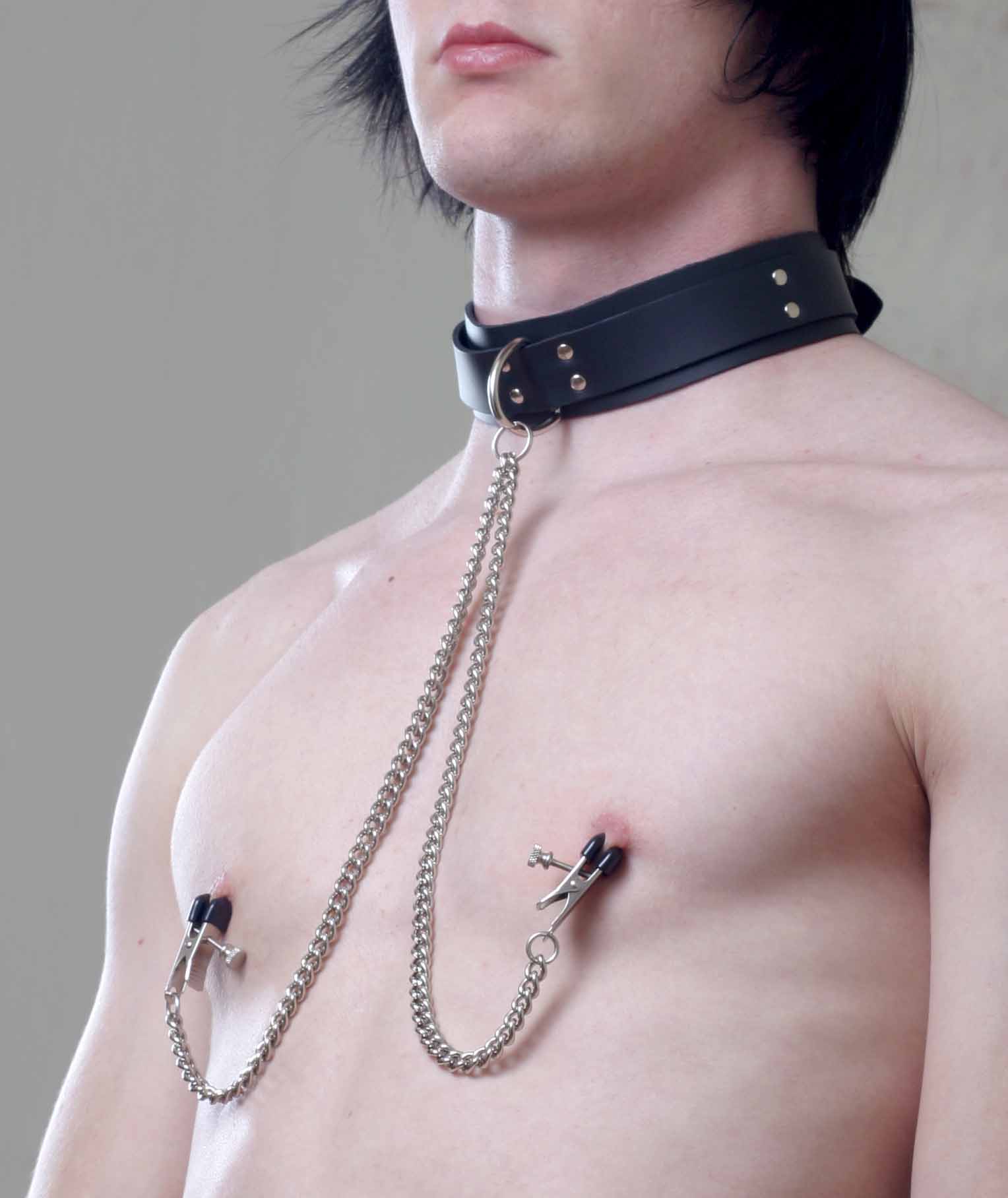 Collar W/ Attached Nipple Clamps - SPL08J13.