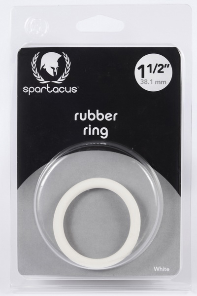 1.5" White Rubber Ring 