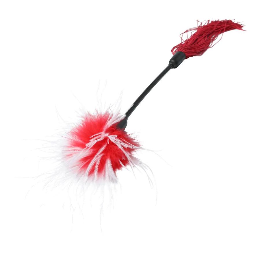Sex & Mischief Whipper Tickler Red & - White - Image 2