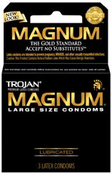 Trojan Magnums-3Pk - T64203