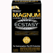 Trojan Magnum Ecstasy Ultrasmooth Lubricated 