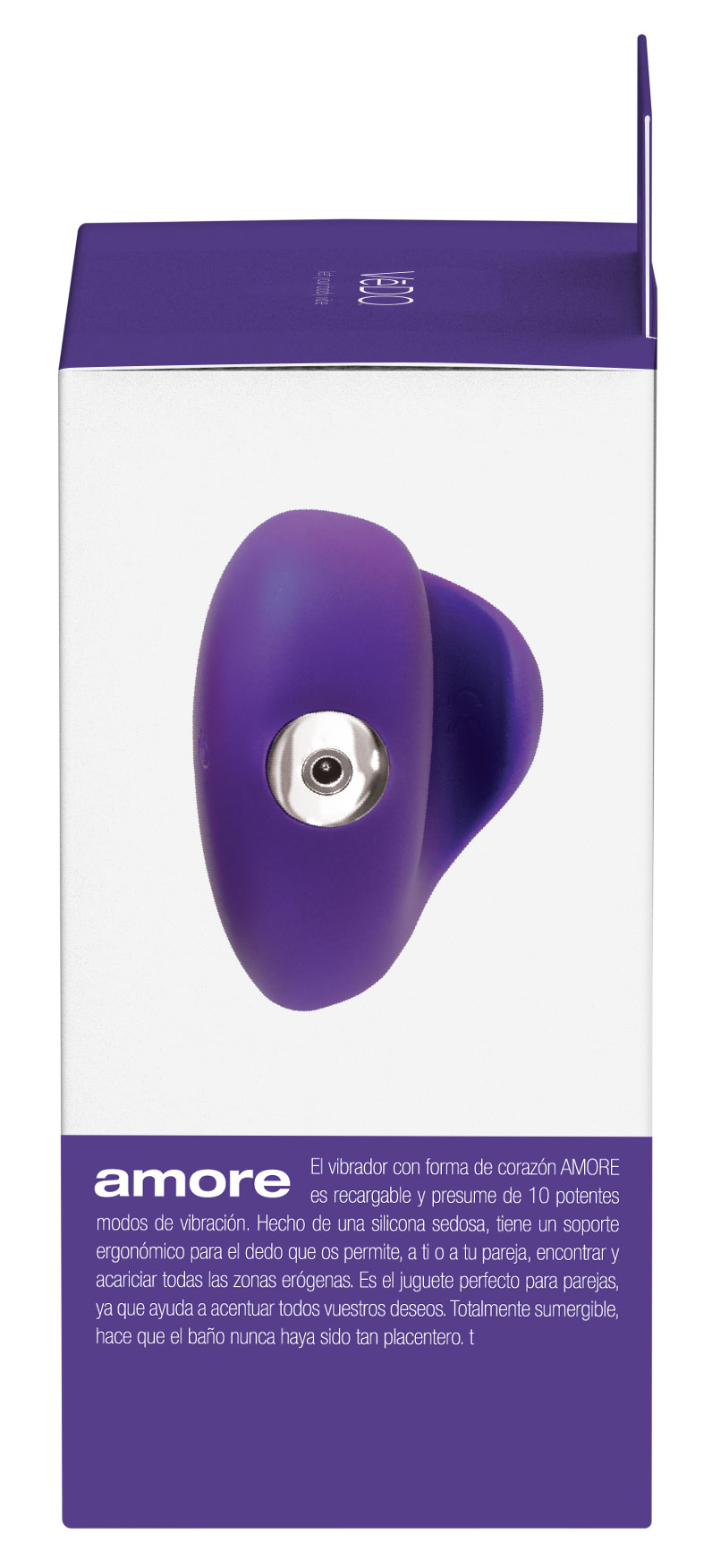 Vedo Amore Rechargeable Vibe - Purple - Image 3