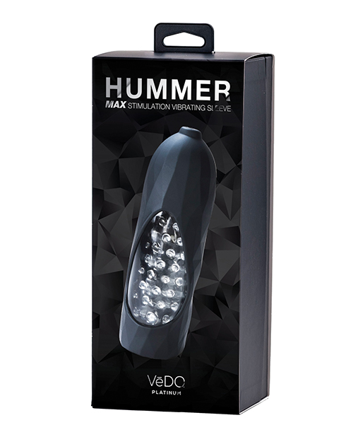 HUMMER 2.0 RECHARGEABLE VIBRATING SLEEVE 