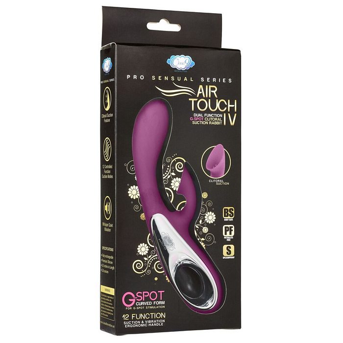Pro Sensual Air Touch IV G Spot Dual Function Clitoral Suction - Image 4