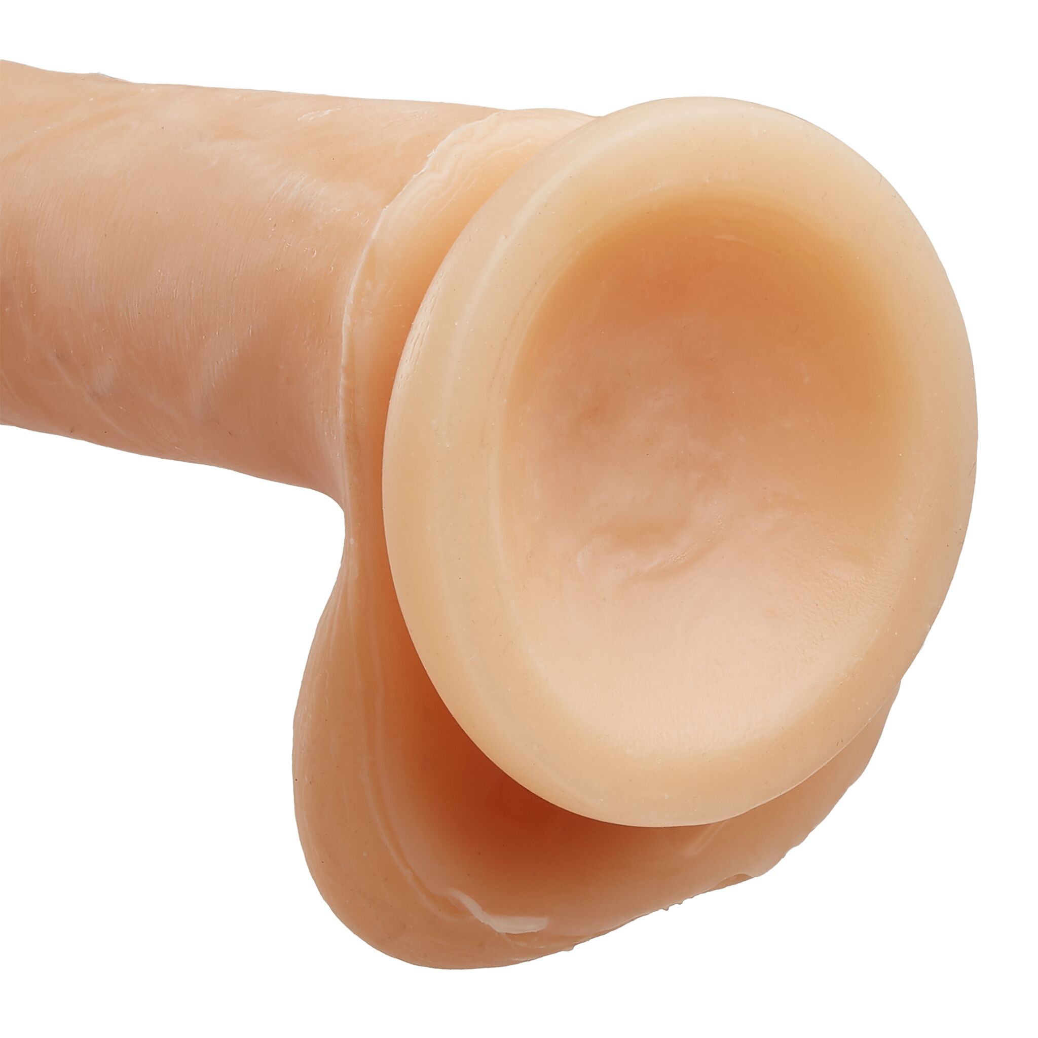 Cloud 9 Dual Density Dildo 6IN w/ Balls Light - Image 2
