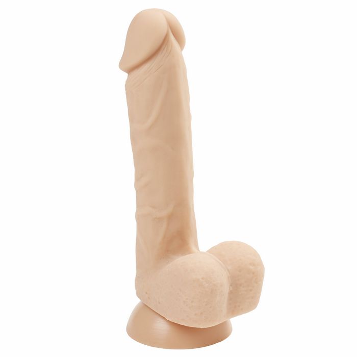 Cloud 9 Pro Sensual 7 Premium Silicone Dong w/ C Rings Light " - Image 3