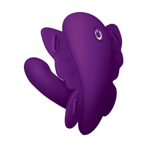 LOVE DISTANCE REACH G APP- CONTROLLED WEARABLE VIBE PURPLE - XGLD002PUR