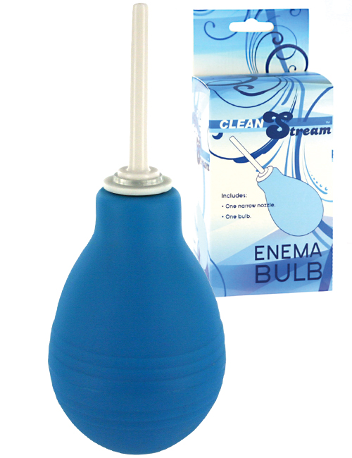 Clean Stream Enema Bulb Blue - XRAB904