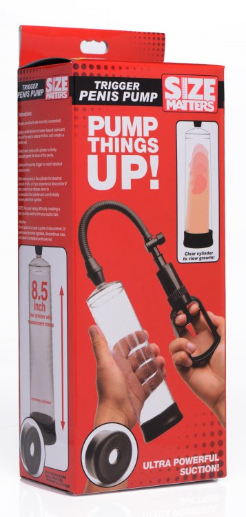 SIZE MATTERS PULL HANDLE PENIS PUMP 