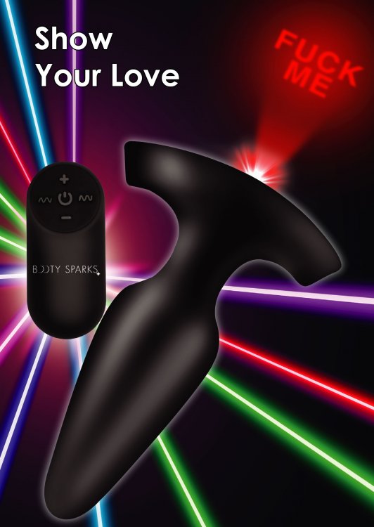 Booty Sparks Laser Fuck Me Small Anal Plug w/ Remote - Image 5