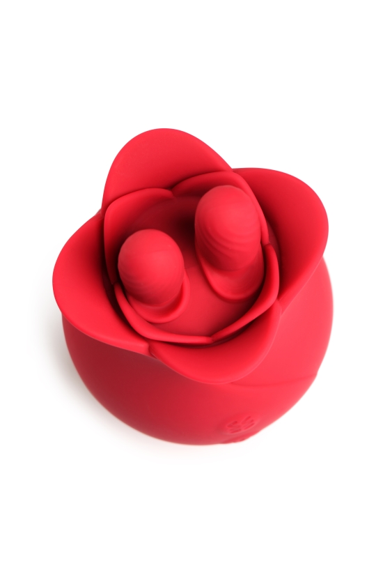 Bloomgasm the Rose Fondle 10X Massaging Rose Clit Stimulator - Image 5