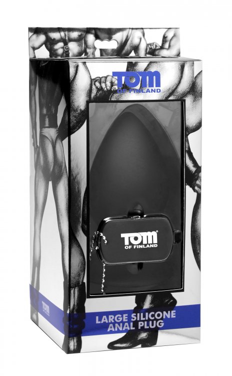TOM OF FINLAND ANAL PLUG LARGE SILICONE  - XRTF1855